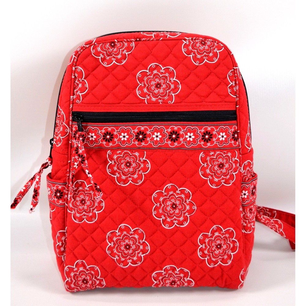 Stephanie Dawn Backpack America Red 12.5" x 8.5" Nwt's